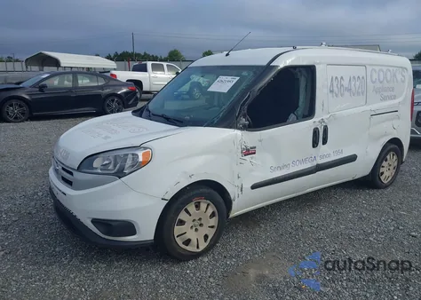 2016 Ram Promaster City Tradesman Slt z USA, uszkodzony, nr VIN ZFBERFBTXG6B60261